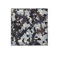 Men's Gray Silk Pocket Square Accessory