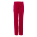 Women's Fuchsia Cotton Dress Pants