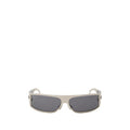 Men's Gray Metal Sunglasses