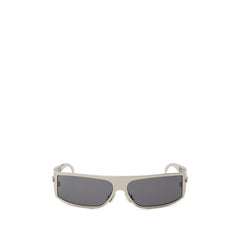 Men's Gray Metal Sunglasses