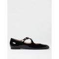 Women's Black Patent Leather Ballet Flats
