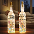 Personalizada 1-18 Flores de Nacimiento LED Luz de Noche Lámpara de Botella con Nombre Decoración del Hogar Día de la Madre Regalo de Cumpleaños para la Abuela Mamá