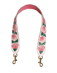 Women's Strap White Floral Calf Leather Bag Accessory Shoulder Ayers