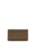 Maison Margiela Grained Calf Leather Wallet — Brown