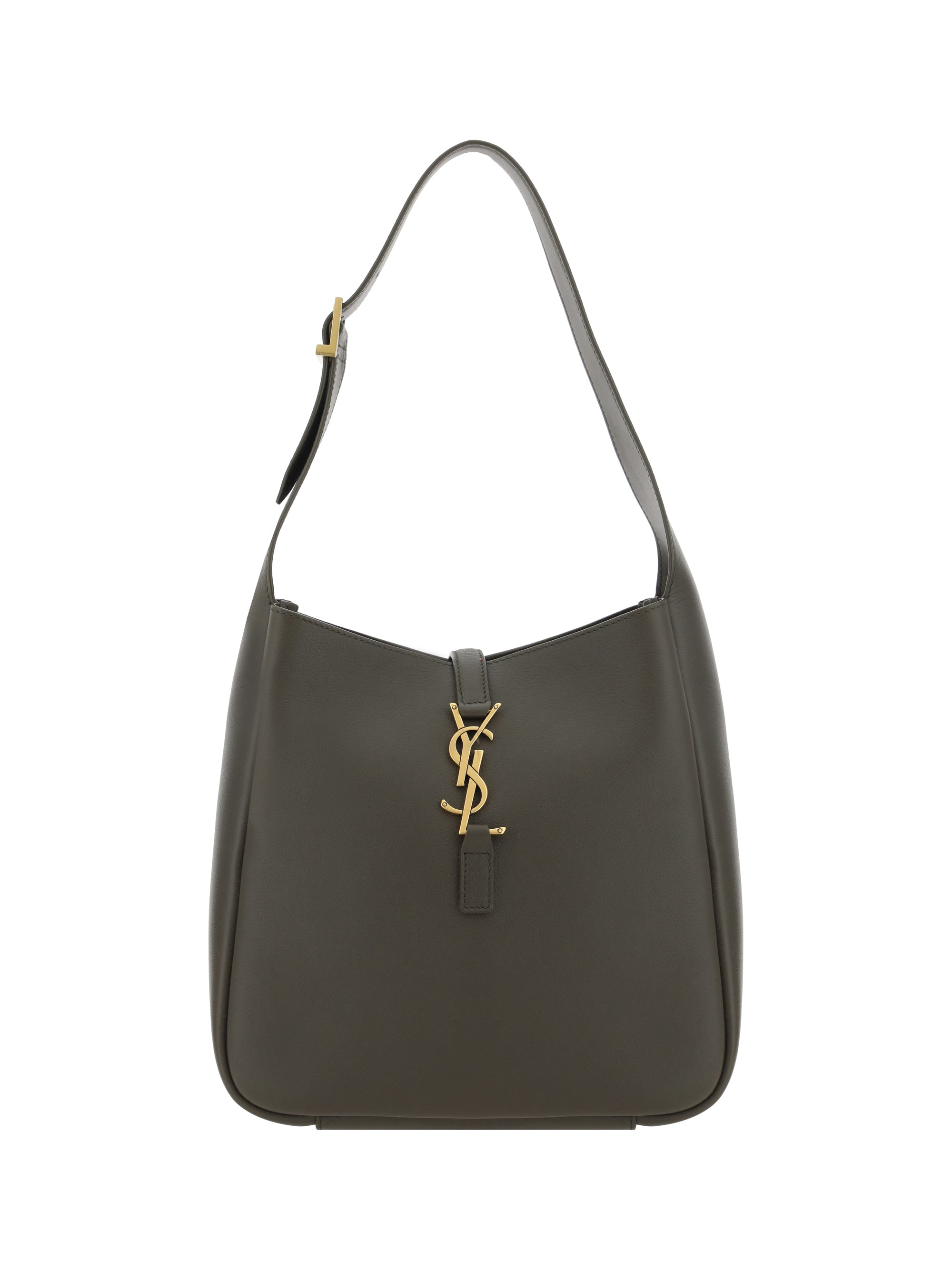 Saint Laurent Cassandre Shoulder Bag — Gray