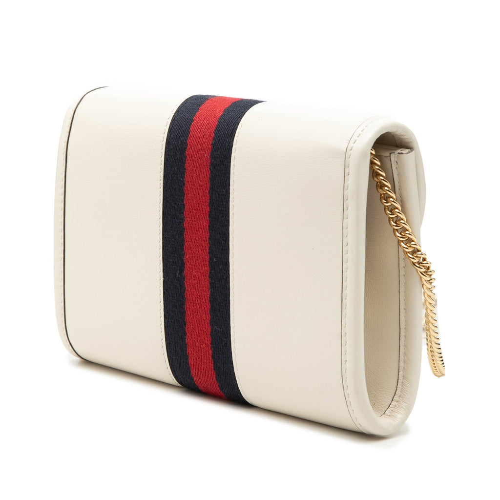 Mini Calfskin Rajah Web Chain Crossbody