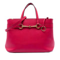 Leather Bright Bit Satchel