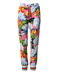 Women's Multicolor Floral Print Joggers