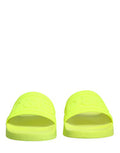 Men's Green Rubber Slides Sandals Beachwear Shoes Tu+termoplastic