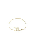 Women's Gold Brass Thin Belt