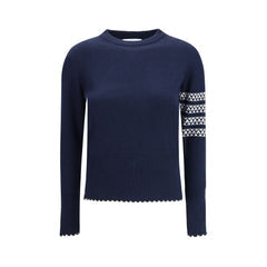 Women's Blue Wool Oves Aries Sweatshirt Clothing
