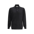 Men's Black Cashmere Dress Shirt