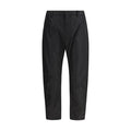 Men's Black Recycled Polyamide Casual Pants
