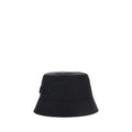 Men's Black Polyamide Bucket Hat