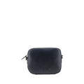 Women's Black Polyethylene Shoulder Bag
