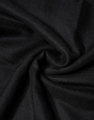 Men's Lace Stole Scarf Black
