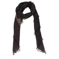 Women's Brown Cashmere Foulard Accessory