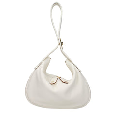 Women's Leather Shoulder Bag Beige