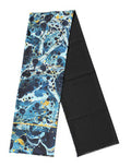 Men's Multicolor Marble Neck Wrap Foulard Scarf 01+pl+se+wo