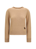 Burberry Wool and Cashmere Sweater — Camel