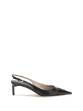 Tom Ford Leather Slingback Slingback Heel — Black