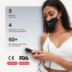Máscara de Labios LED Infrarroja 850nm Silicona Médica