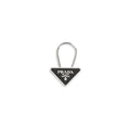 Men's Black Stainless Steel Keychain Accessory