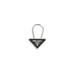 Men's Black Stainless Steel Keychain Accessory