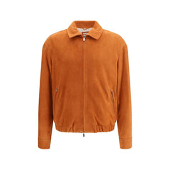 Men's Multicolor Calf Leather Bos Taurus Jacket Clothing