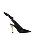 Women's Bow-Detailed Leather Pump Black