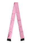 Men's Pink Silk Fringes Neck Wrap Foulard Scarf