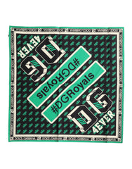 Men's Multicolor #dgroyals Square Foulard 50.5cm X 50cm Scarf