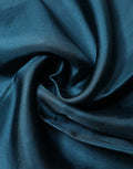 Men's Blue Silk Square Pocket Handkerchief Scarf