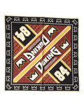 Multicolor Dg King Square Foulard Men 50.5cm X 50cm Scarf