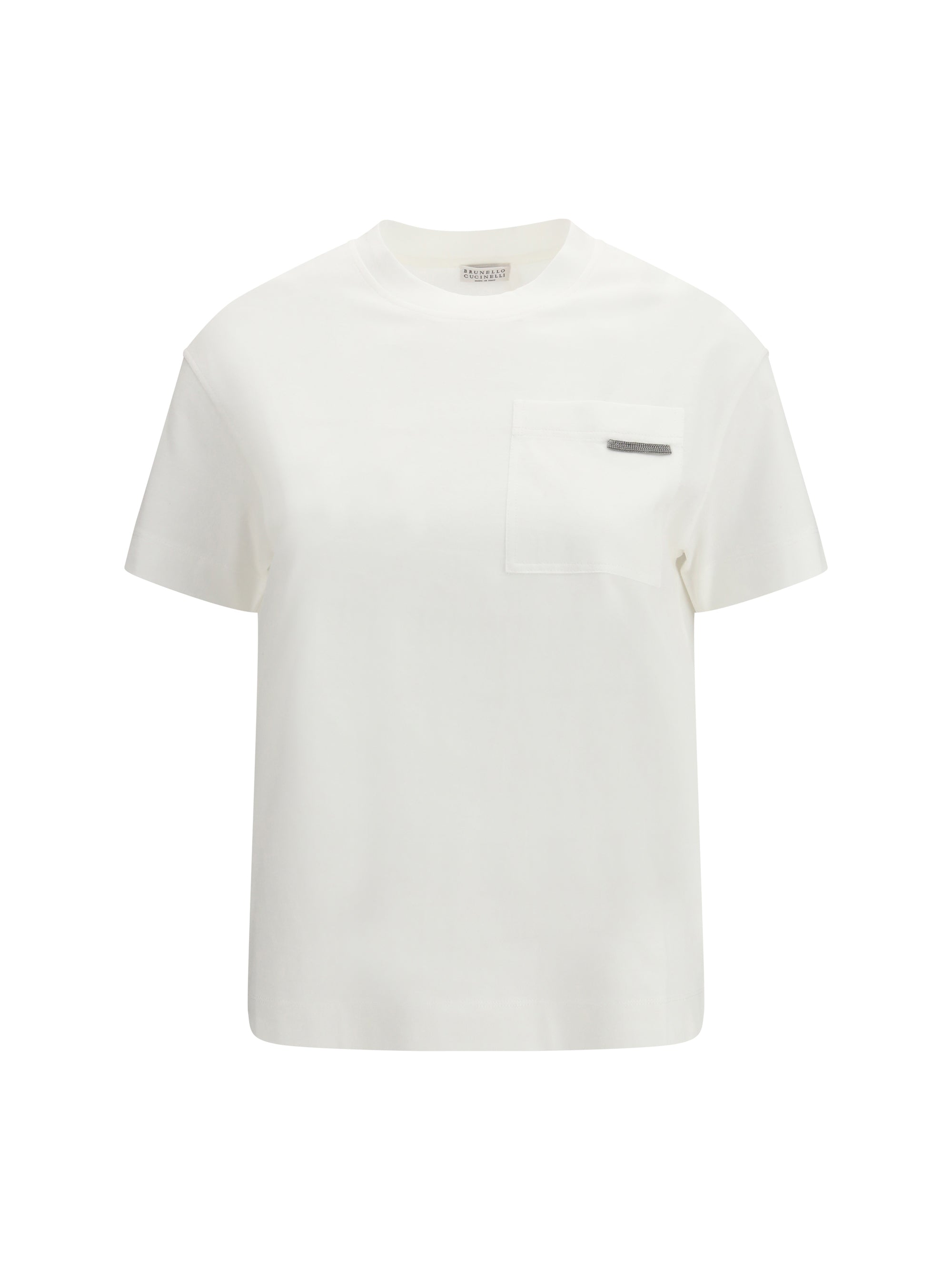 Brunello Cucinelli Cotton T-Shirt — White