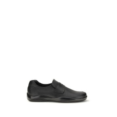 Men's Black Calf Leather Bos Taurus Slip-On Loafers