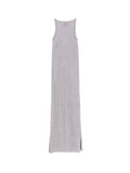 Pinko Dresses Grey Viscosa Fibra Metallizzata - XS