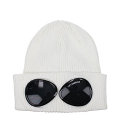 Men's White Cotton Beanie Accessory