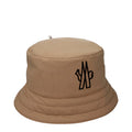 Men's Beige Fabric Bucket Hat