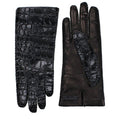 Women's Black Leather Gloves