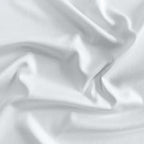 Tejido 100% polyester interlock de color blanco Vetonek