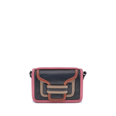 Women's Multicolor Calf Leather Bos Taurus Shoulder Bag