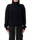 Fisherman turtle neck sweater Black New Wool