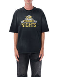 Night oversized t-shirt Black Cotton
