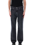 Third Cut Denim Pant Supergray Wash Cotton Jean