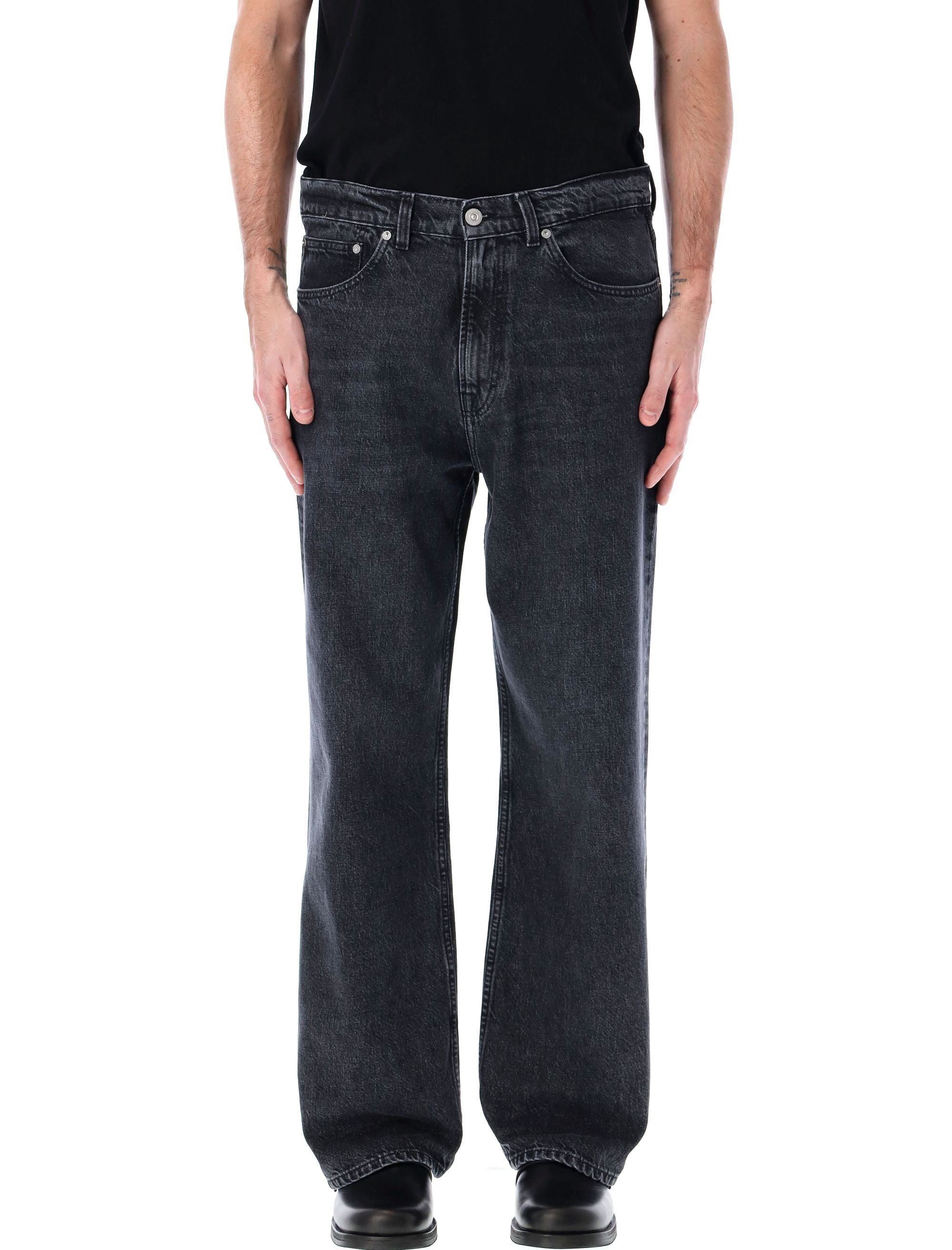 Third Cut Denim Pant Supergray Wash Cotton Jean