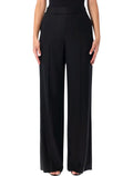 Ralph Lauren Barnet wool tuxedo trousers Black Side Stripes Pant