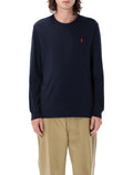 Polo Ralph Lauren Classic Long-Sleeve T-Shirt Ink Cotton Tshirt