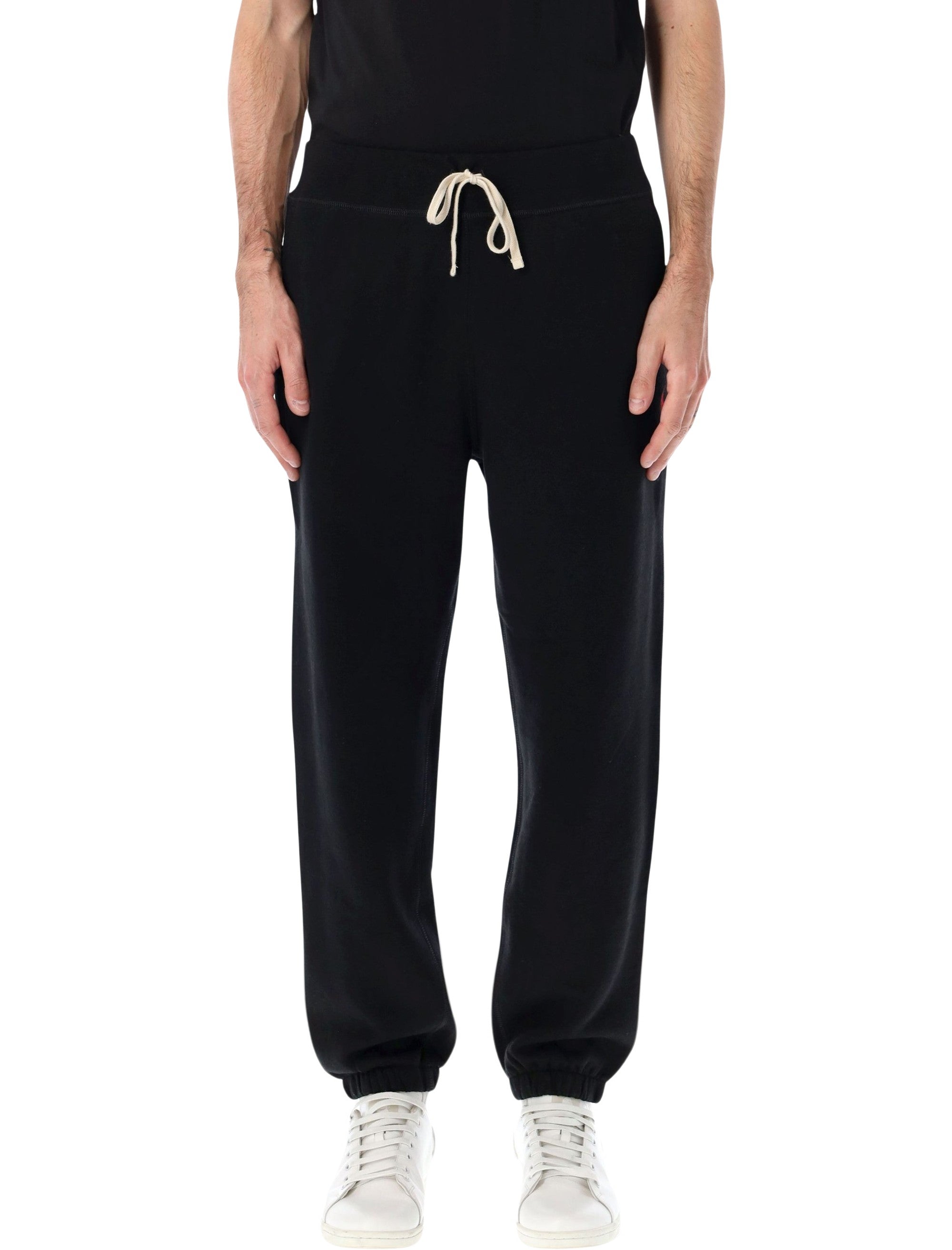 Polo Ralph Lauren cotton fleece joggers Black Pant