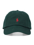Cotton Chino Baseball Cap by Polo Ralph Lauren College Green Hat